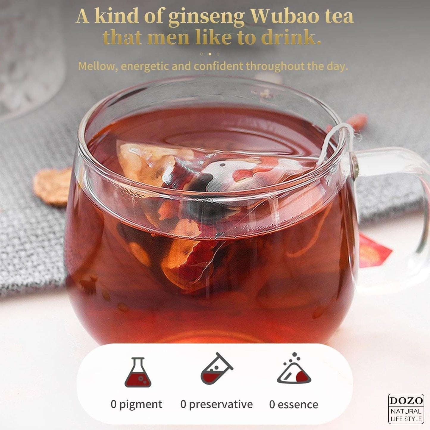 athloxy™ Ginseng & Mulberry Herbal Tea