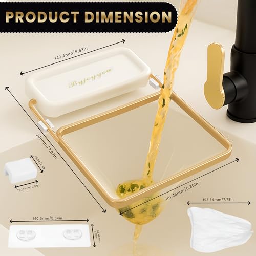 🔥🔥Limited Time Offer!! → Now Only $26.99 💥Totally Worth It! 🧽✨Disposable Sink Strainer Net- Kitchen Food Waste Filter for Leftovers, Vegetables & Dishwashing🍽️ (🎁Free 50 Nets Included!)