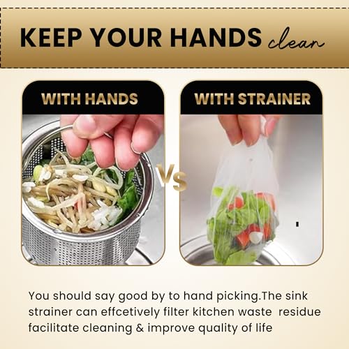 🔥🔥Limited Time Offer!! → Now Only $26.99 💥Totally Worth It! 🧽✨Disposable Sink Strainer Net- Kitchen Food Waste Filter for Leftovers, Vegetables & Dishwashing🍽️ (🎁Free 50 Nets Included!)
