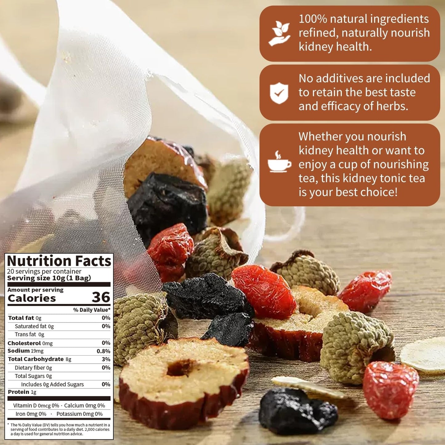 athloxy™ Ginseng & Mulberry Herbal Tea