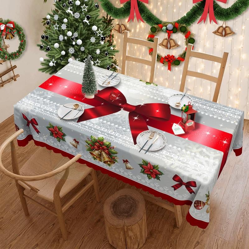 🔥LAST DAY ON SALE🎄Christmas Themed Tablecloth