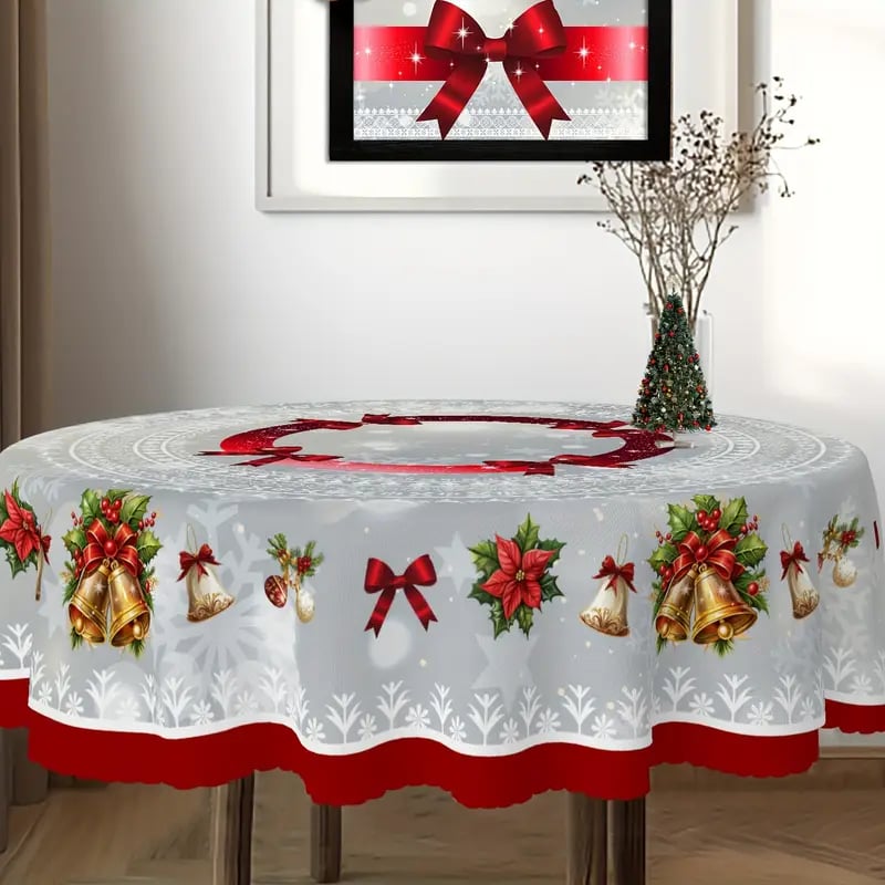 🔥LAST DAY ON SALE🎄Christmas Themed Tablecloth