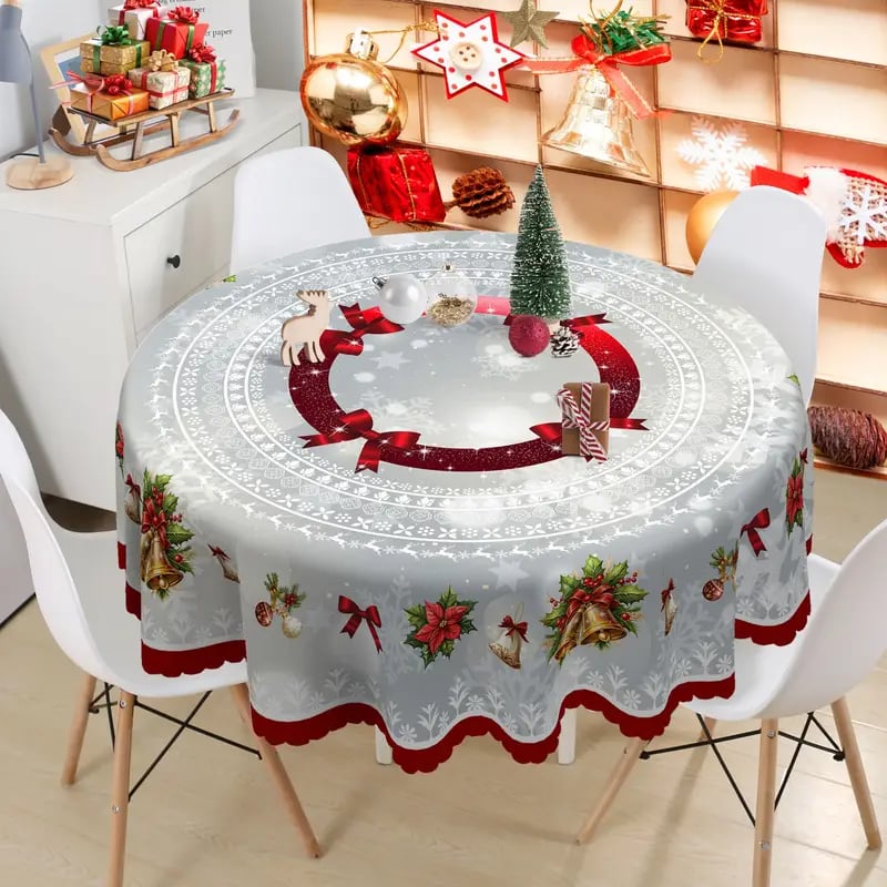 🔥LAST DAY ON SALE🎄Christmas Themed Tablecloth