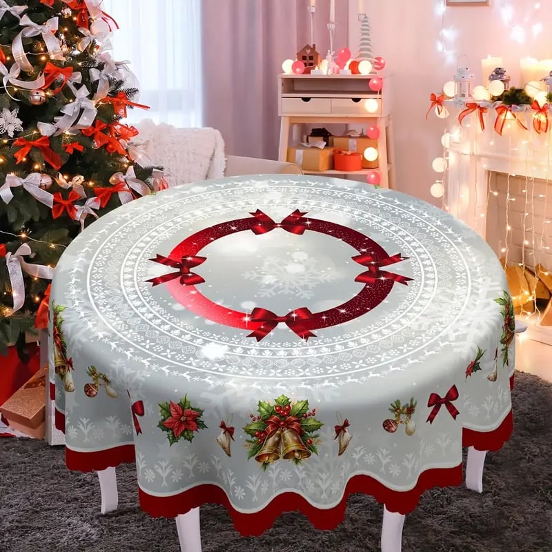 🔥LAST DAY ON SALE🎄Christmas Themed Tablecloth